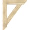 Ekena Millwork Traditional Slat Rough Sawn Bracket w/ Offset Brace, Douglas Fir, 8"W x 34"D x 42"H BKT0806X34X42TRA06RDF - alternate 4